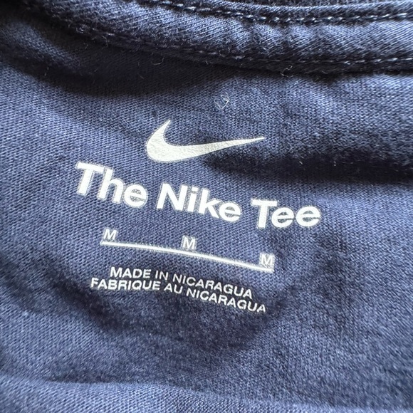 Nike Blue 2023 University of Michigan Champs T-Shirt - Picture 2 of 2